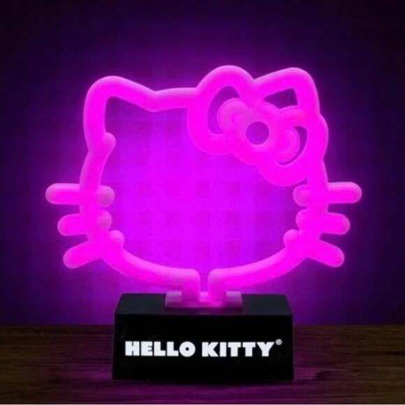 Sanrio Hello Kitty Silhouette Neon Light Lamp - Picture 2 of 8